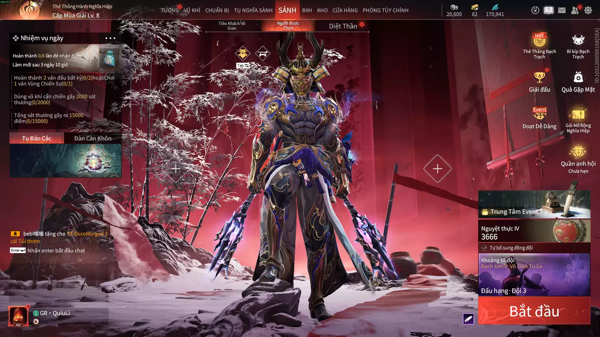 Ảnh 9 Vũ khí đỏ, 9 Trang phục đỏ, 3 Phụ kiện hóa hình và hơn thế, nhấn xem chi tiết bên trong